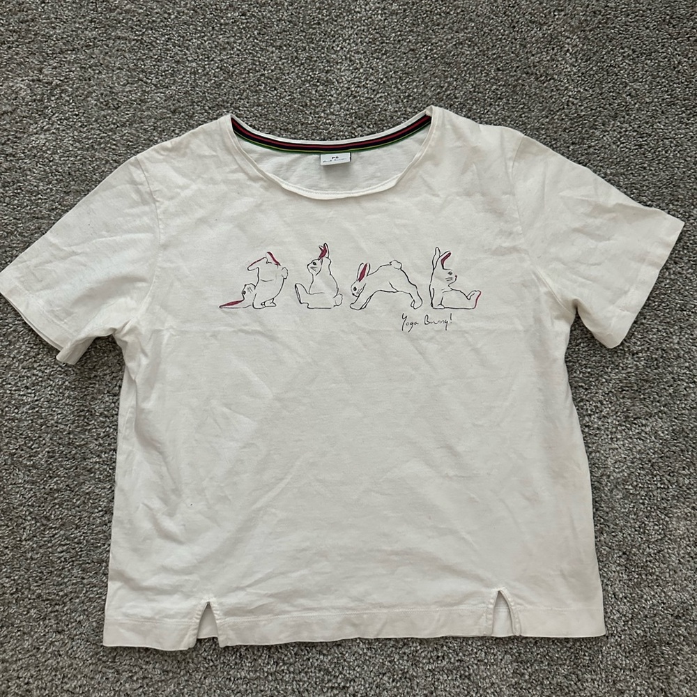 Paul Smith White Yoga Bunny Tee